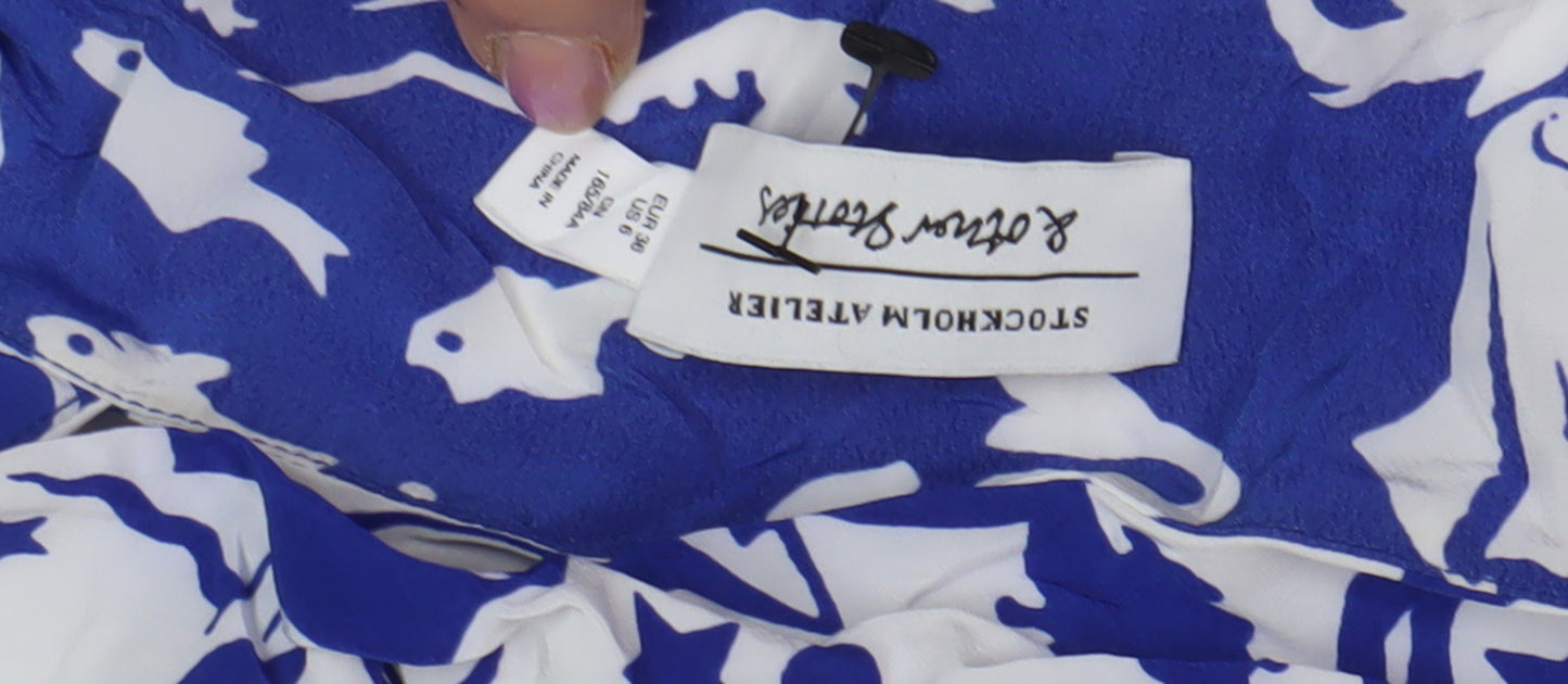 Boden Women's Blue Marine Blouse Size 12