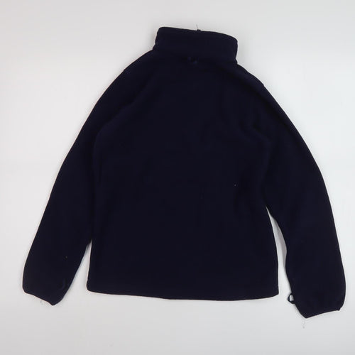 Peter Storm Boys Black Zip Basic Jacket 11-12 Years Outdoor