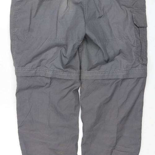 Craghoppers Men's Grey Cargo Trousers - Size L