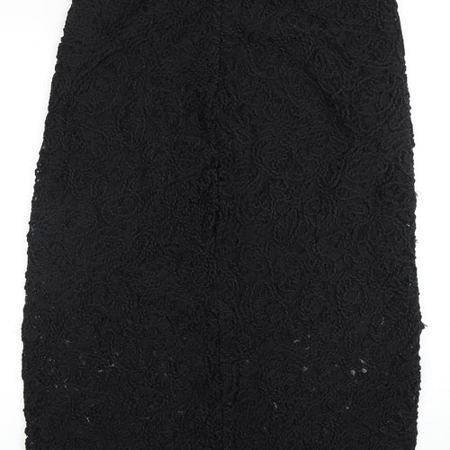 Levete Black Midi Pencil Skirt Women's Size 12