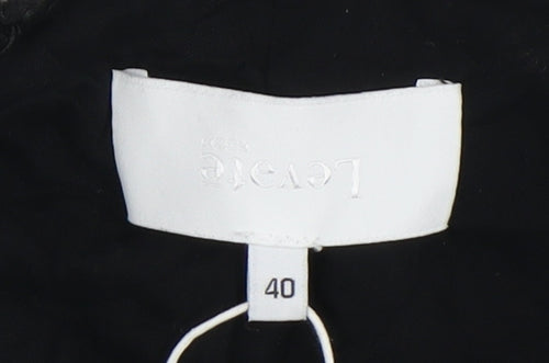 Levete Black Midi Pencil Skirt Women's Size 12