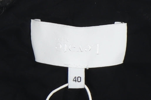 Levete Black Midi Pencil Skirt Women's Size 12