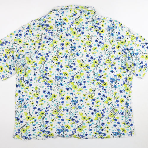 Lela Women's Multicoloured Floral Polo Size 22