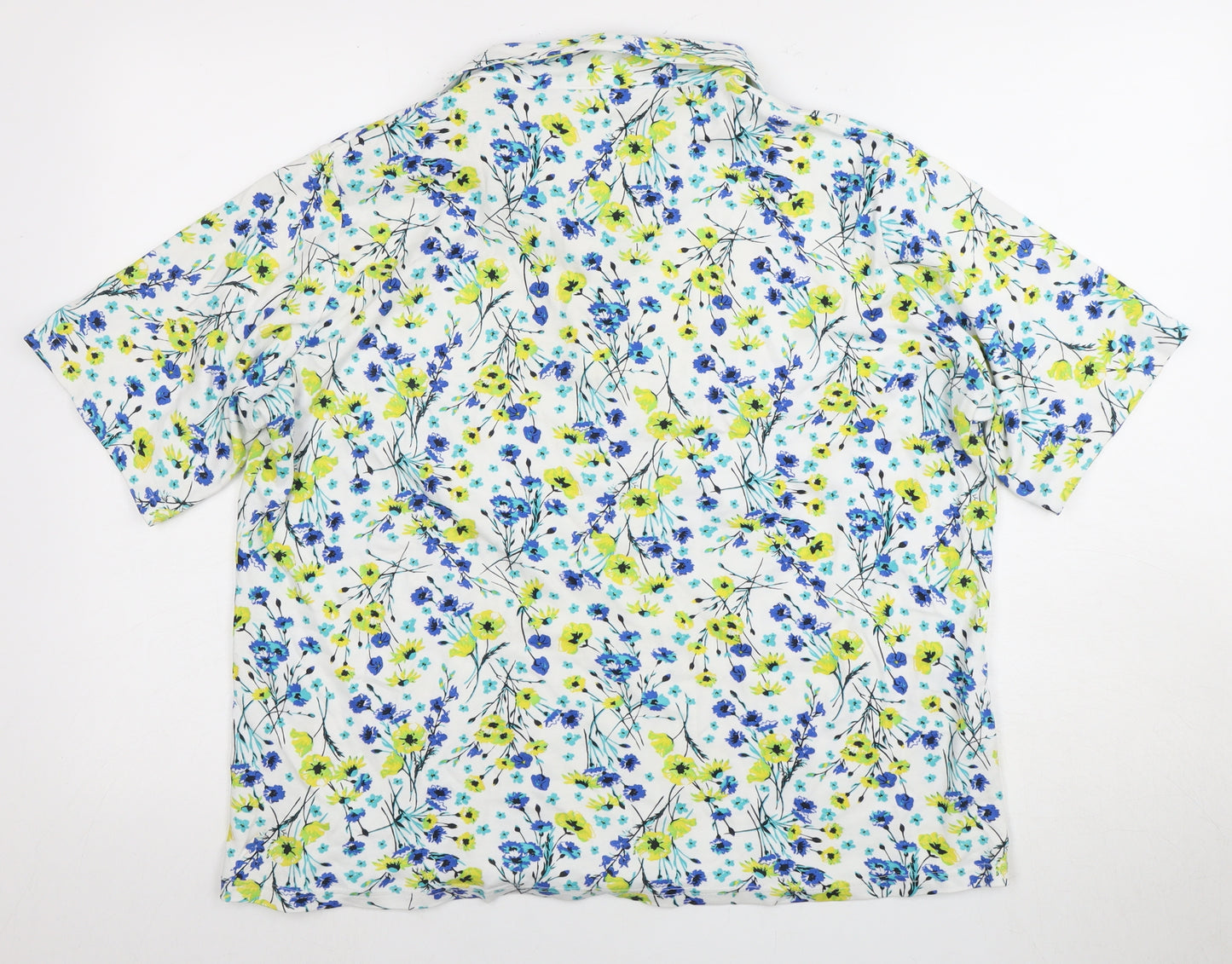 Lela Women's Multicoloured Floral Polo Size 22