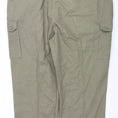 Pegasus Men's Brown Cargo Trousers Size 44