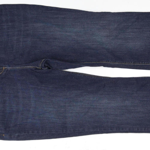 Marks and Spencer Women's Blue Size 22 Denim Jeans