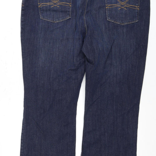 Marks and Spencer Women's Blue Size 22 Denim Jeans