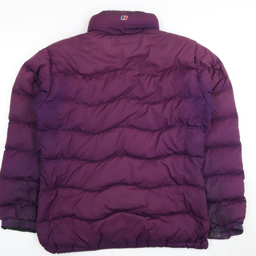Berghaus Women's Purple Puffer Jacket, Size 12
