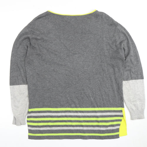 Principles Women's Grey Pullover Jumper Size 8
