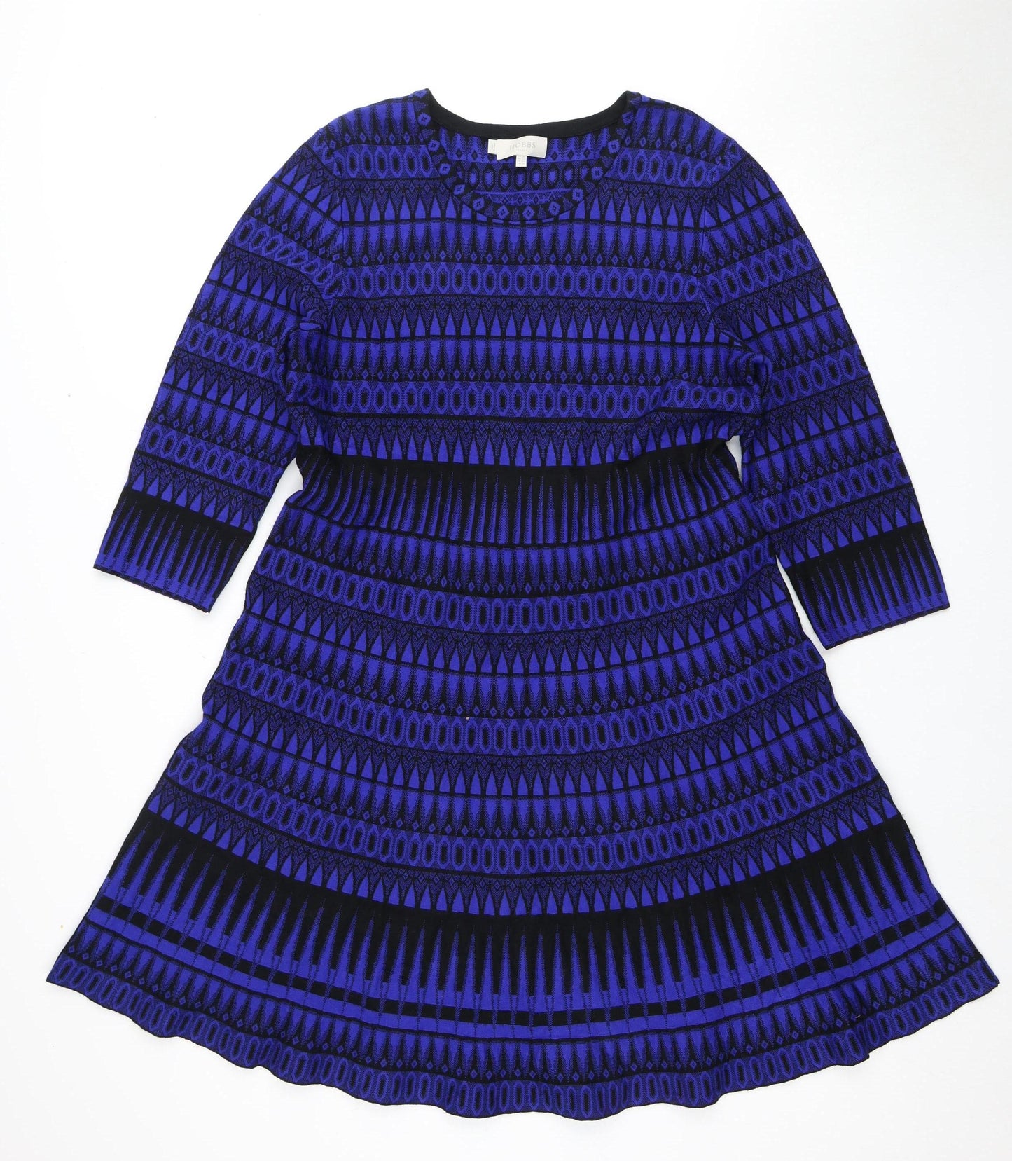 Hobbs Women's 18 Multicoloured Geometric Dress