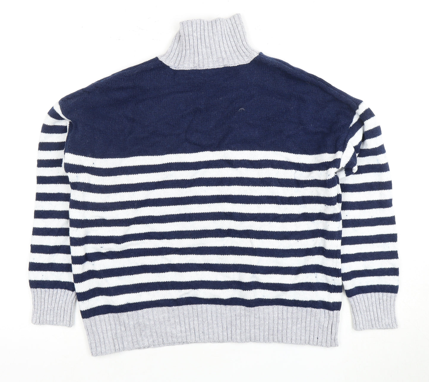 Crew Clothing Women's Multicolour Striped Pullover Jumper - Size 10