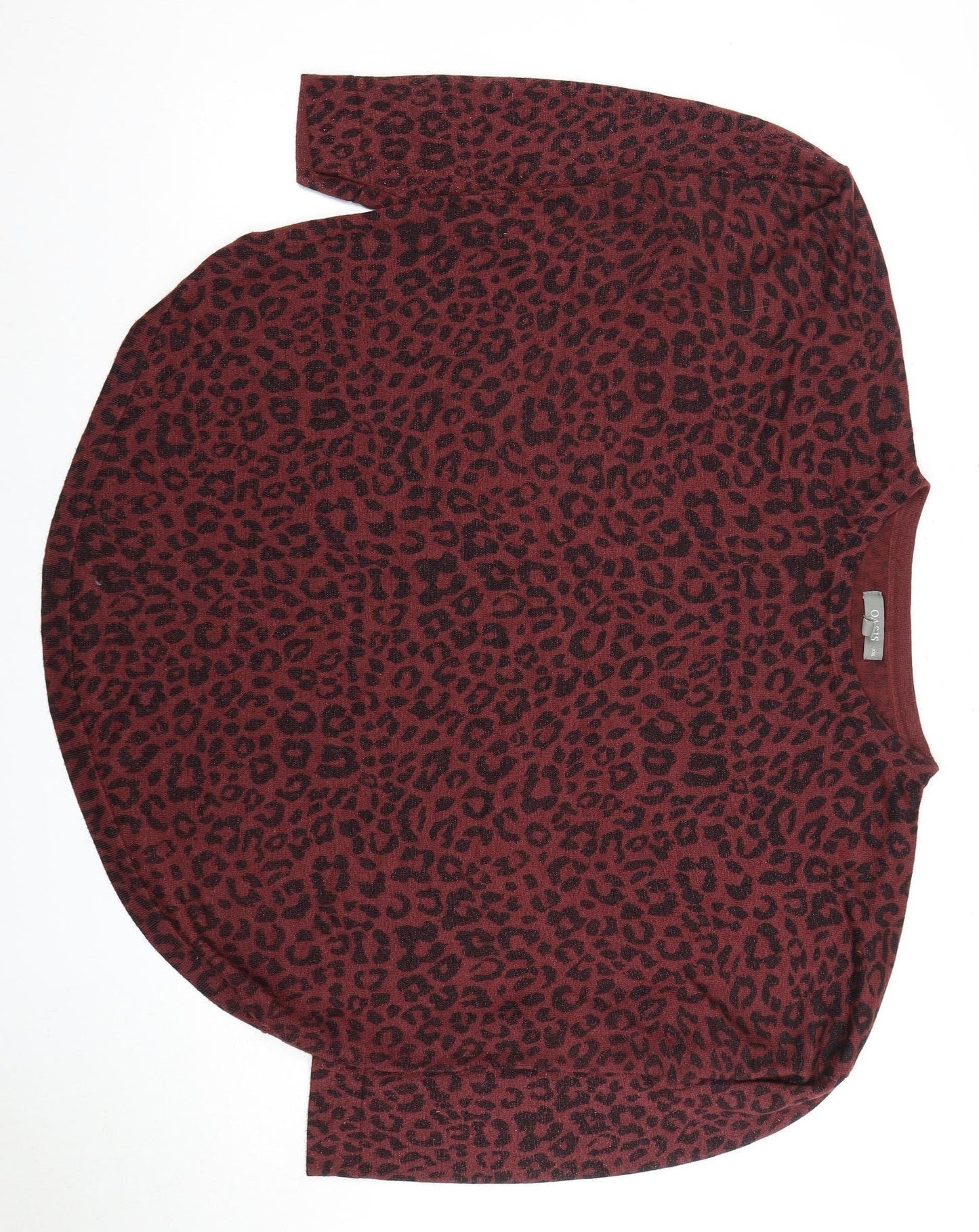 Oasis Women's Multicoloured Animal Print Jumper 2XL