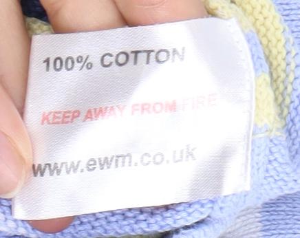 Isle Women's Multicoloured Striped Pullover Jumper M