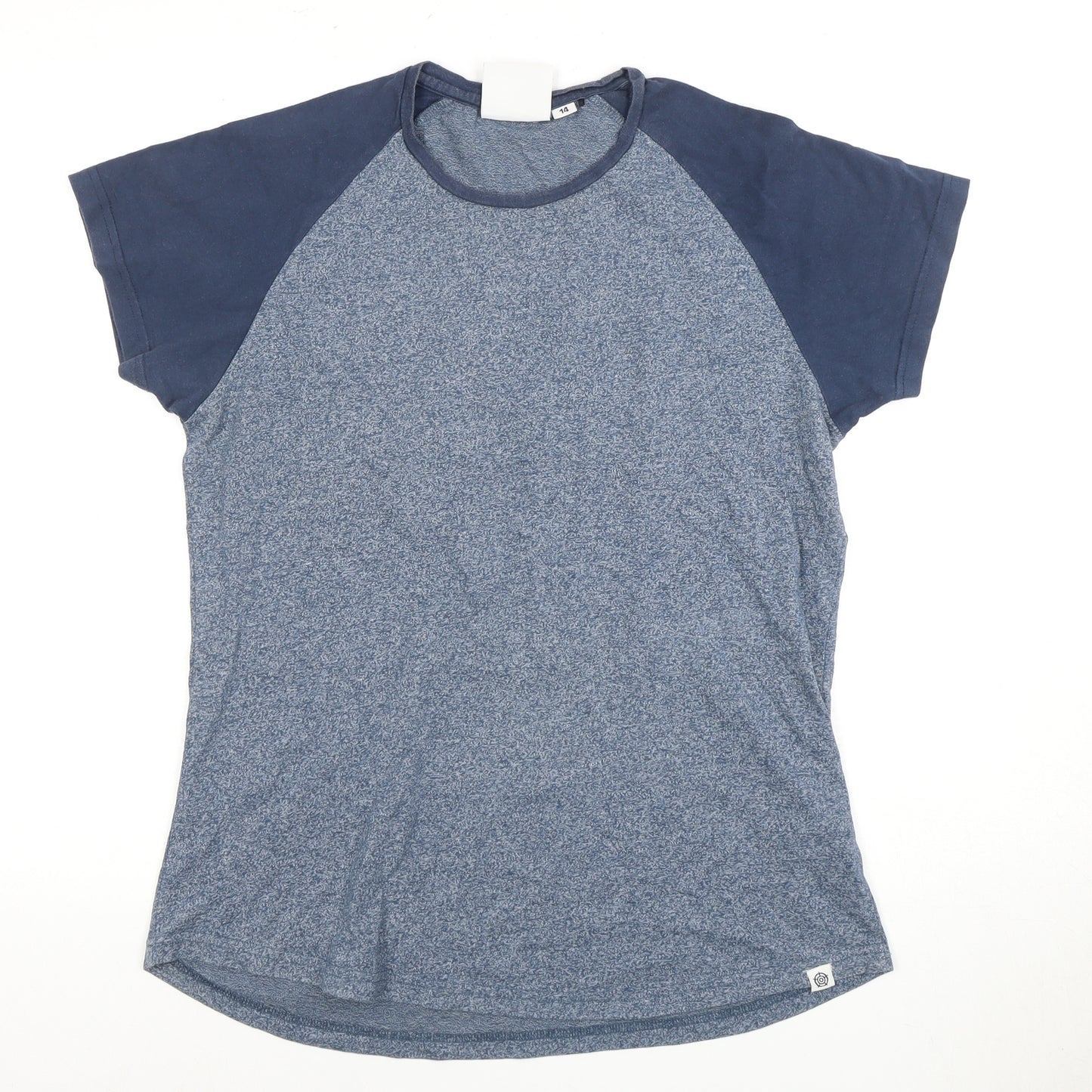 Tog24 Women's Blue Crew Neck T-Shirt Size 14