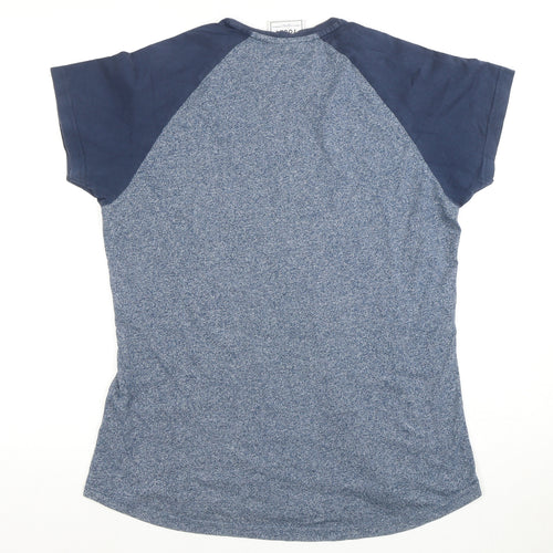Tog24 Women's Blue Crew Neck T-Shirt Size 14