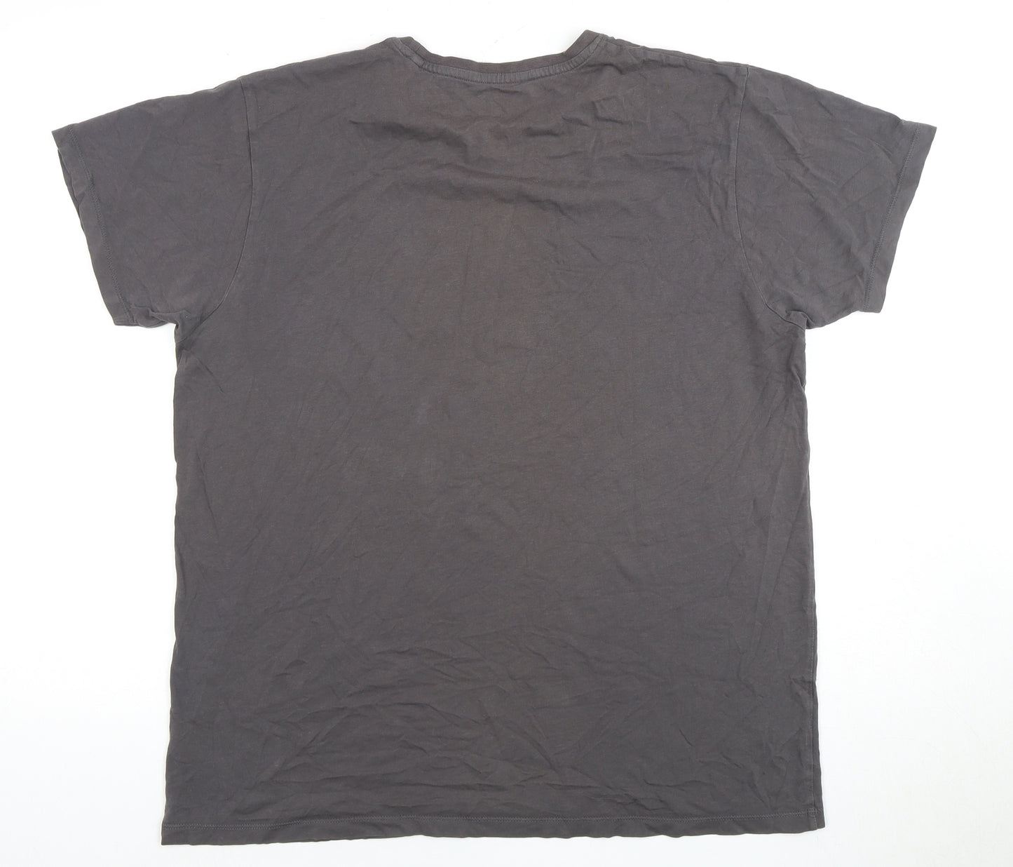 Men's Spider-Man T-Shirt, Grey, Size L, Marvel Comics