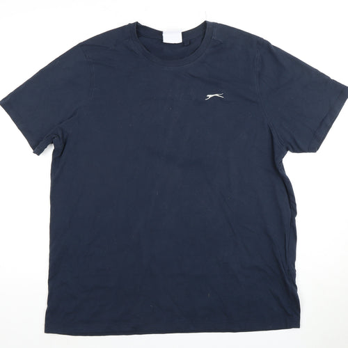 Slazenger Men's Blue 2XL Short Sleeve T-Shirt