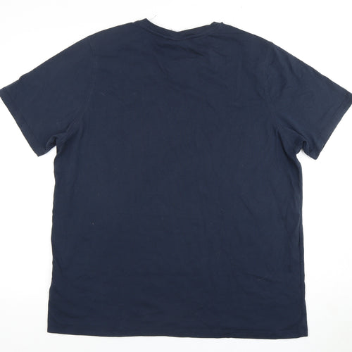 Slazenger Men's Blue 2XL Short Sleeve T-Shirt