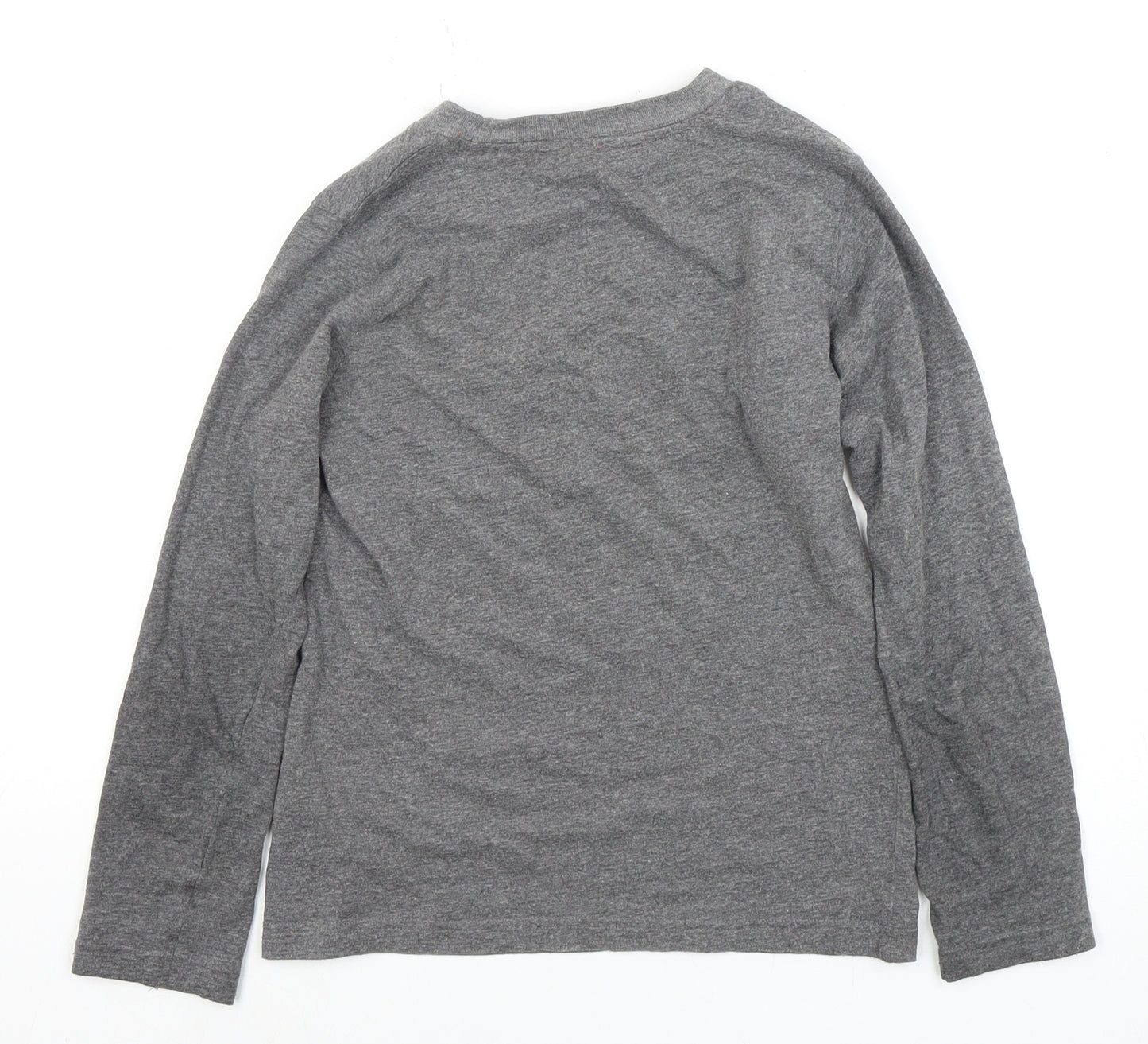 Jurassic Park Boys' Grey Long Sleeve T-Shirt, Size 10-11Y