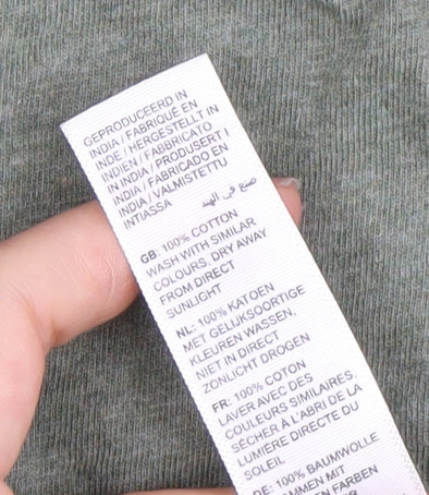 Fat Face Men's Green XL Animal Print T-Shirt