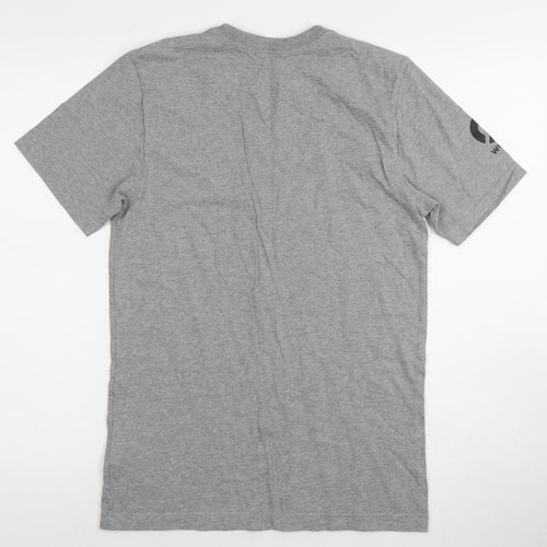 Nike Men's Grey S T-Shirt Short Sleeve Graphic