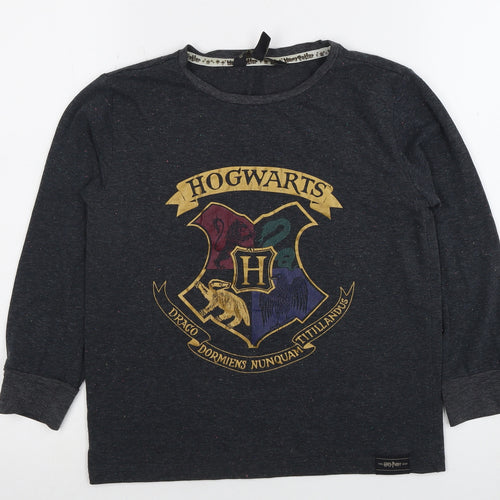 Harry Potter Boys Black Pyjama Top 9-10yrs Long Sleeve