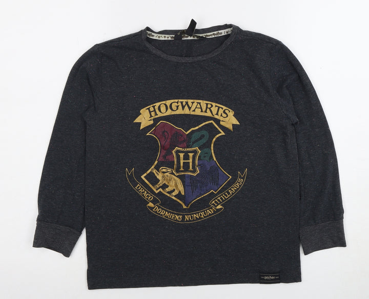 Harry Potter Boys Black Pyjama Top 9-10yrs Long Sleeve