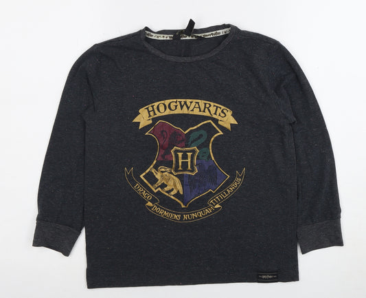 Harry Potter Boys Black Pyjama Top 9-10yrs Long Sleeve