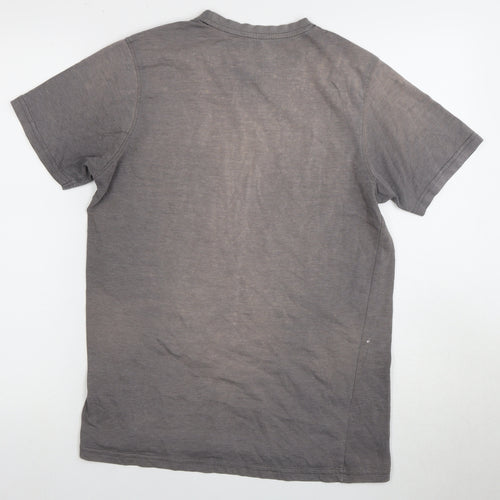 Mountain Warehouse Men’s Grey Quick-Dry T-Shirt, Size S