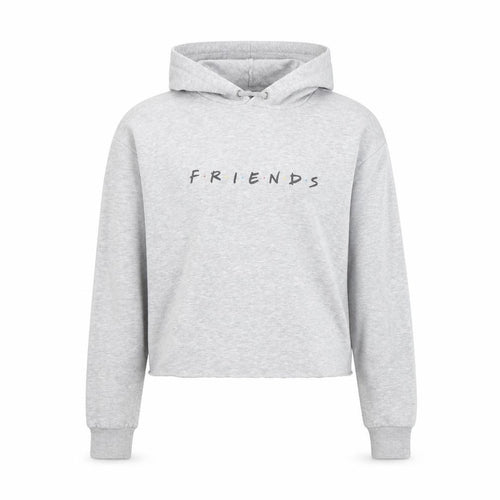 New Look Girls Grey Friends Hoodie Age 14/15 Pullover