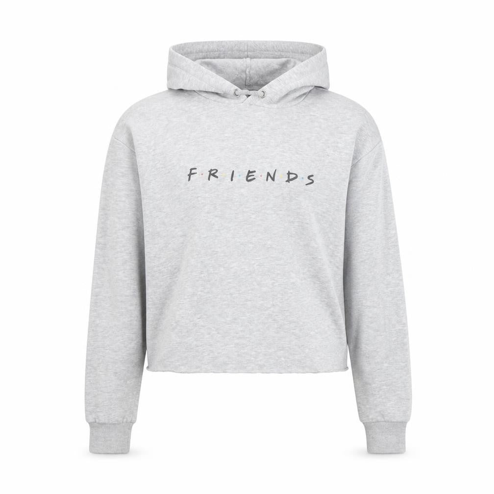 New Look Girls Grey Friends Hoodie Age 14/15 Pullover