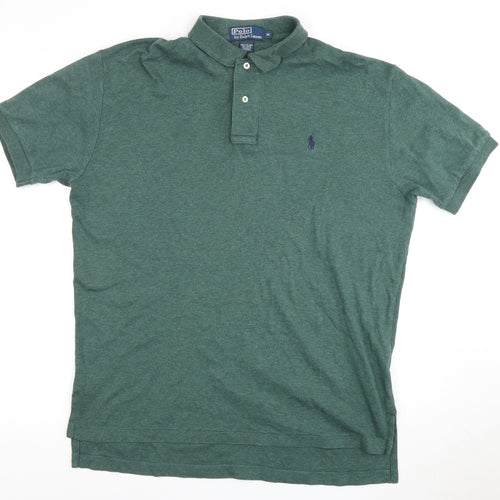 Polo by Ralph Lauren Men's Green M Polo Shirt