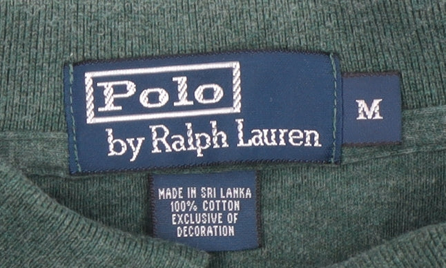 Polo by Ralph Lauren Men's Green M Polo Shirt
