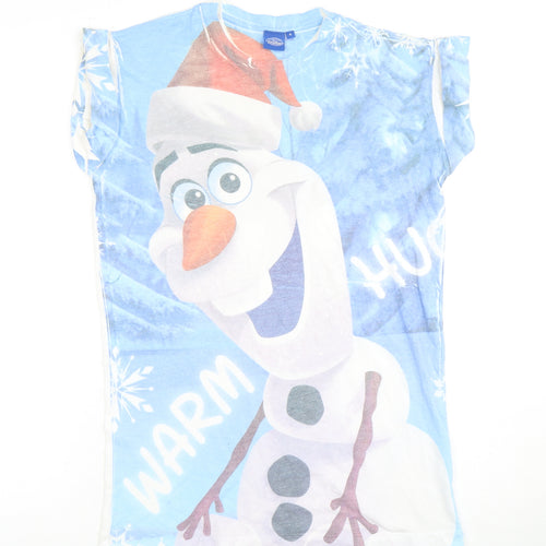 Disney Frozen Blue T-Shirt Teens Size 6