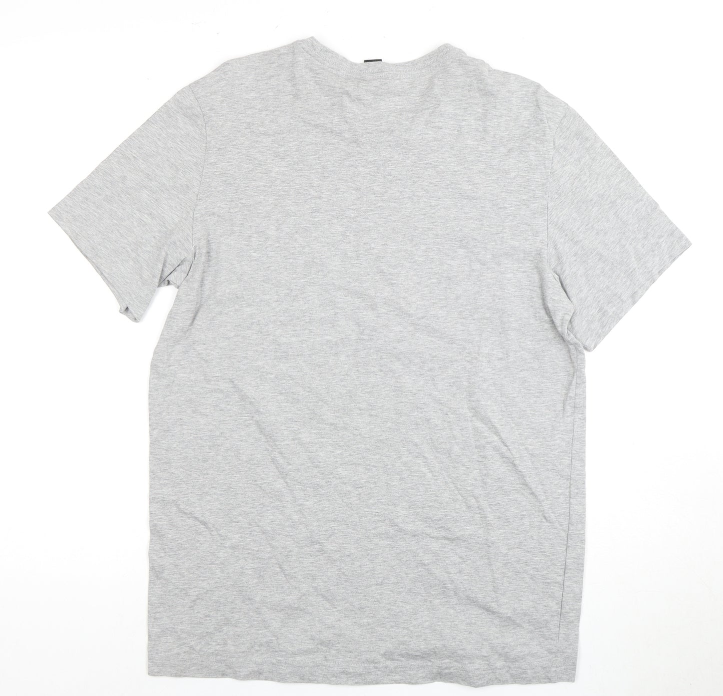 Adidas Men's Grey Logo T-Shirt L - New with Tags