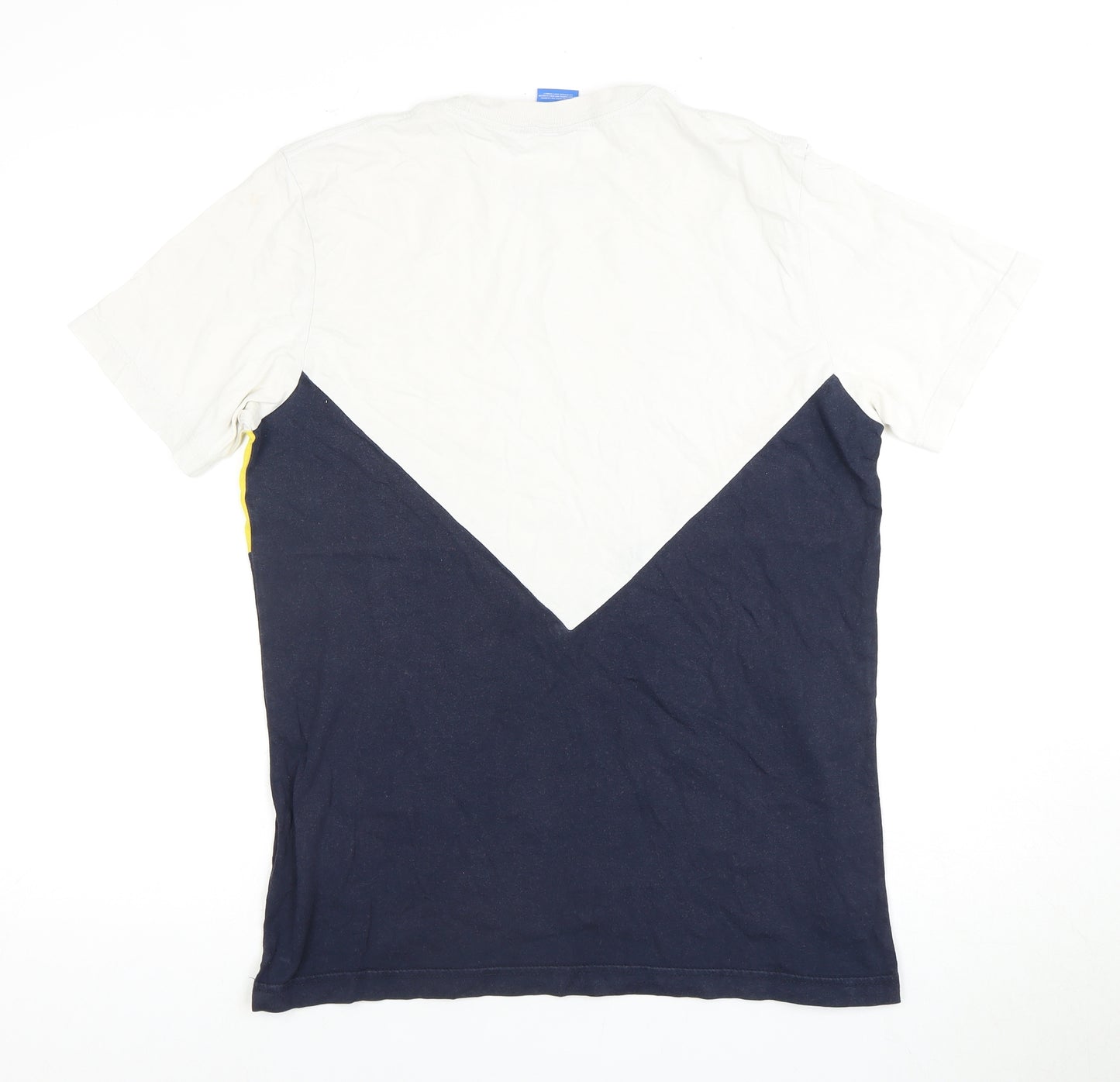 Adidas Men's Multicoloured Colourblock T-Shirt M