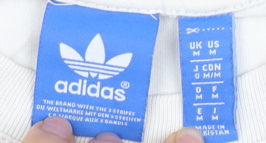 Adidas Men's Multicoloured Colourblock T-Shirt M