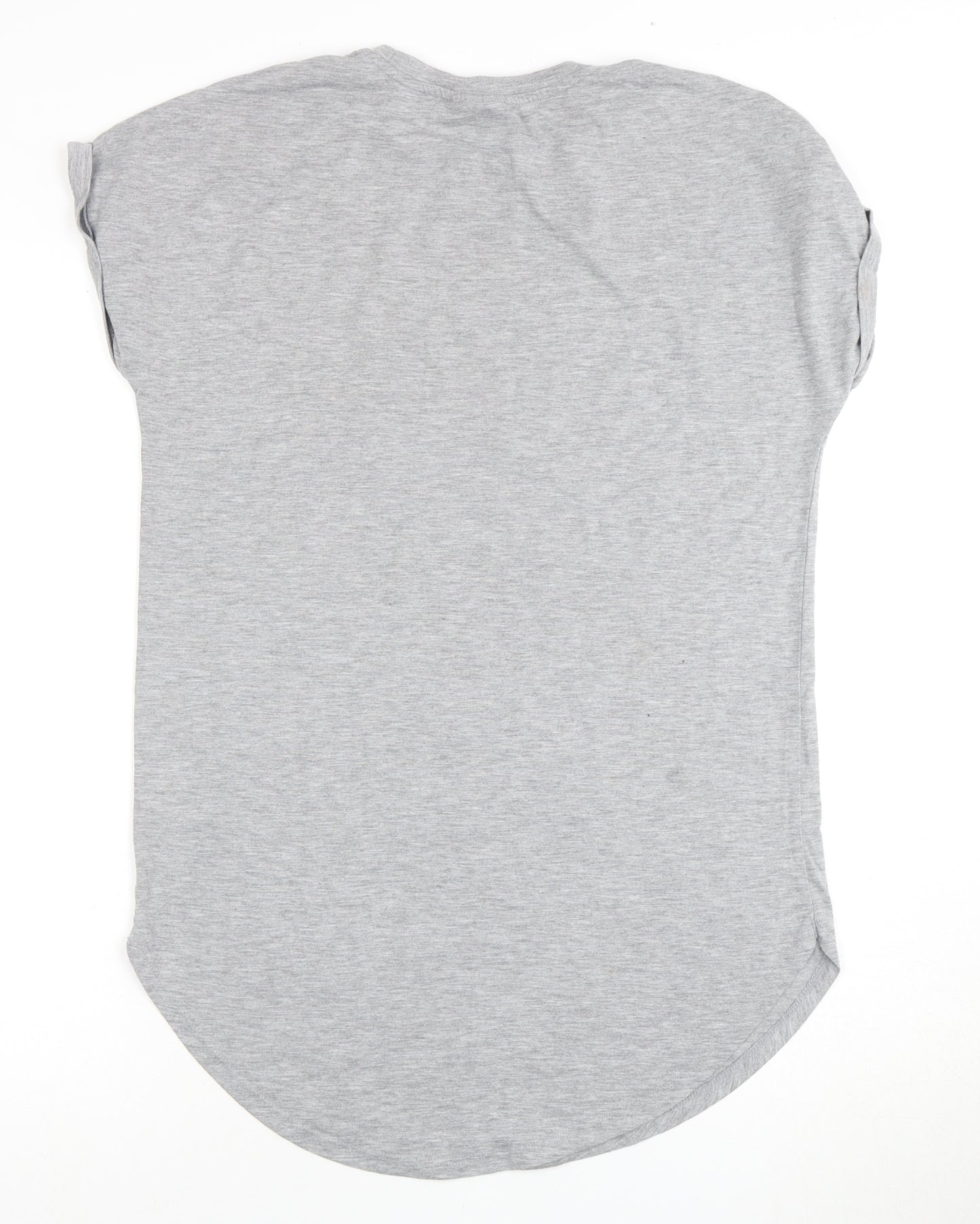 Disney Women's Grey Mickey Mouse T-Shirt, S, Casual Style