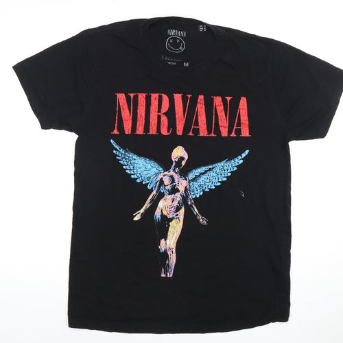 Nirvana Men's Black Medium Band T-Shirt