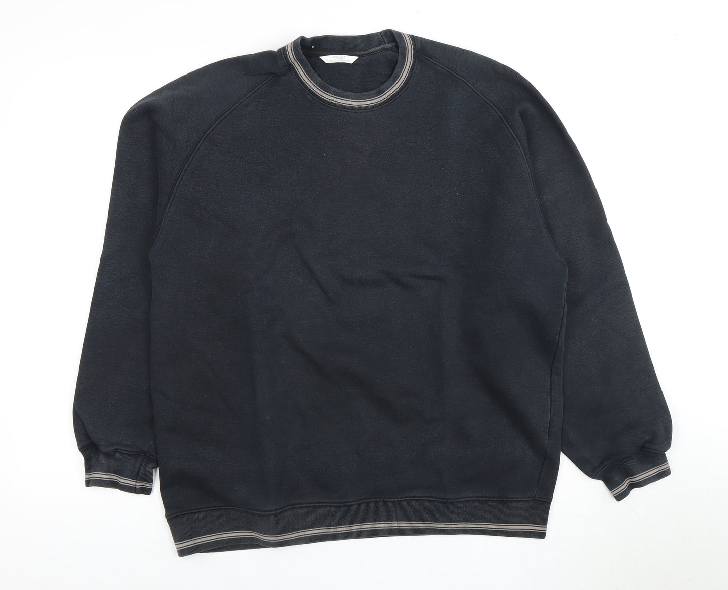 Marks and Spencer Men's Black L Sweatshirt Long Sleeve