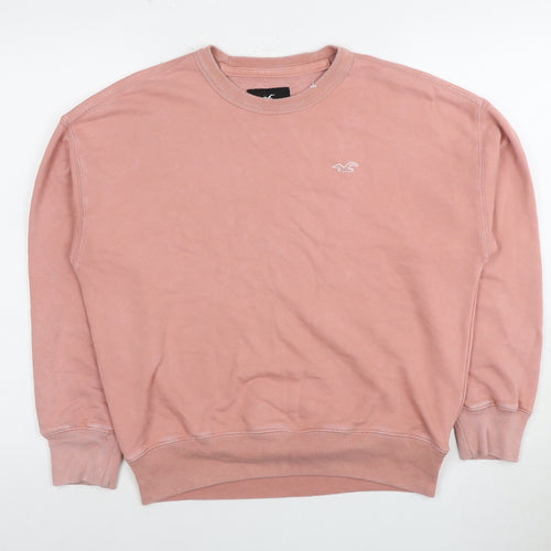 Hollister Pink Women's XS Pullover Sweatshirt