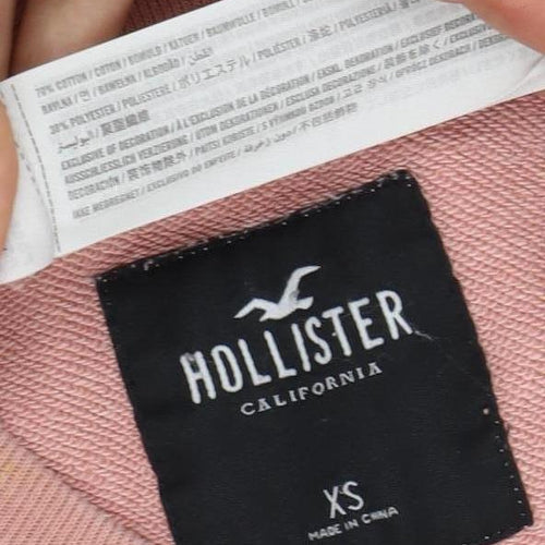 Hollister Pink Women's XS Pullover Sweatshirt