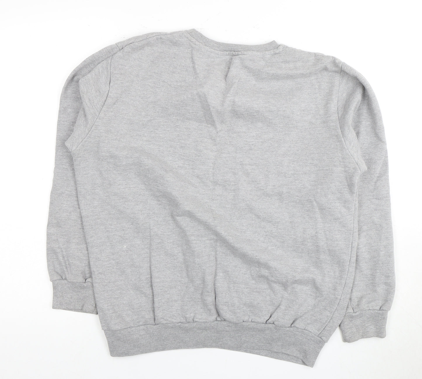 Disney Grey Mickey Mouse Unisex Sweatshirt, Size 12 UK