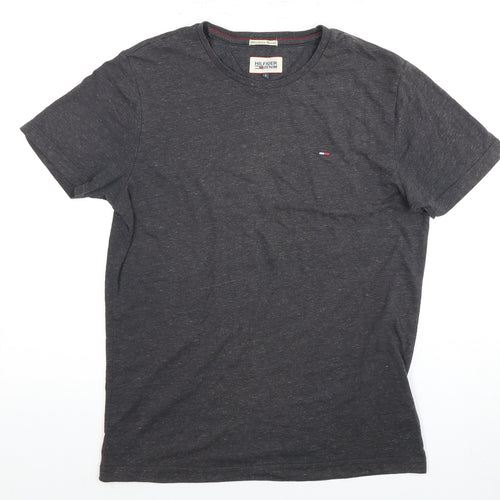 Tommy Hilfiger Men's Grey S Crew Neck T-Shirt