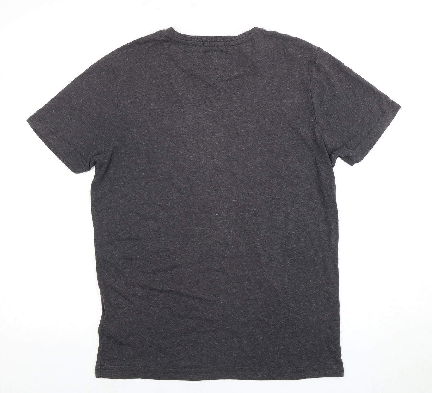 Tommy Hilfiger Men's Grey S Crew Neck T-Shirt