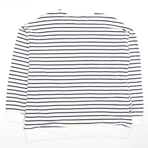 Apricot Women's Stripe Navy/White Pullover