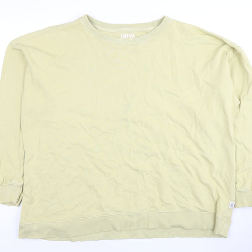 FatFace Unisex Ivory Cotton Pullover Sweatshirt UK 22