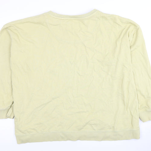 FatFace Unisex Ivory Cotton Pullover Sweatshirt UK 22