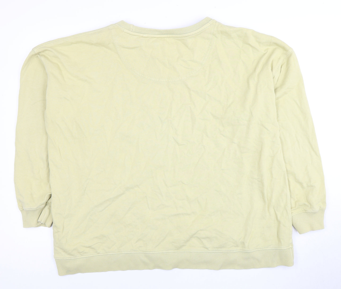 FatFace Unisex Ivory Cotton Pullover Sweatshirt UK 22