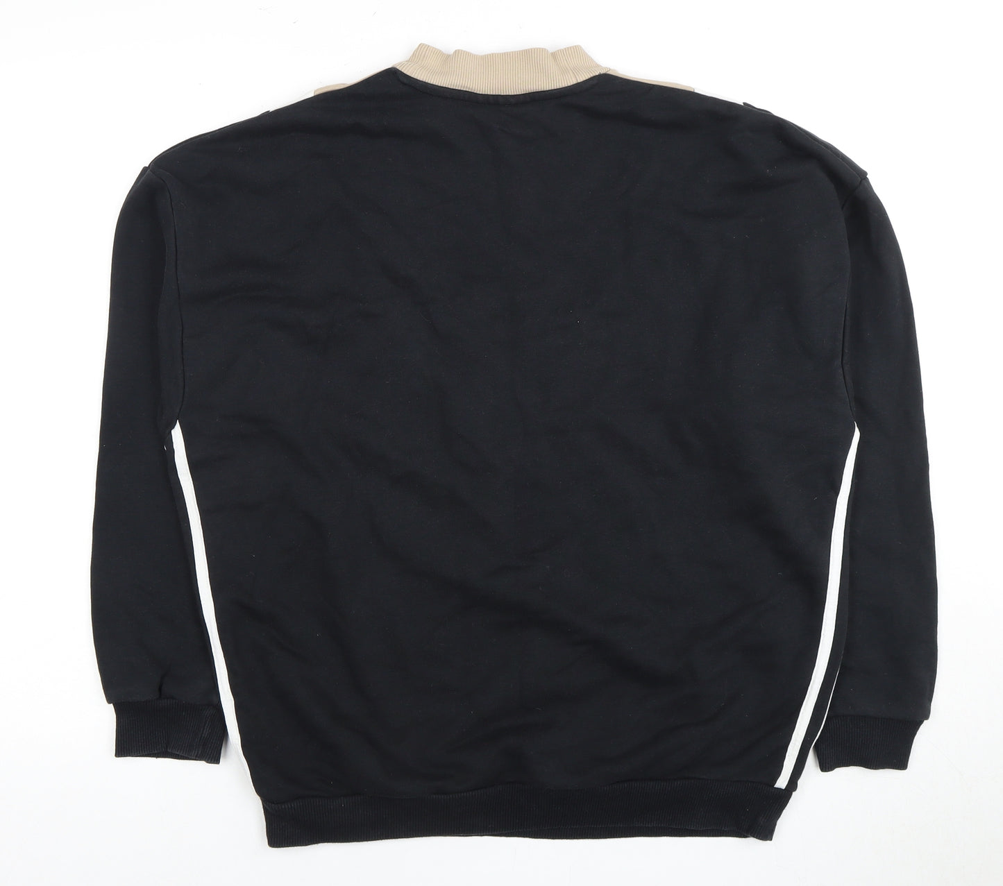 Adidas Women's Black Sweatshirt Size 16 Logo Colourblock